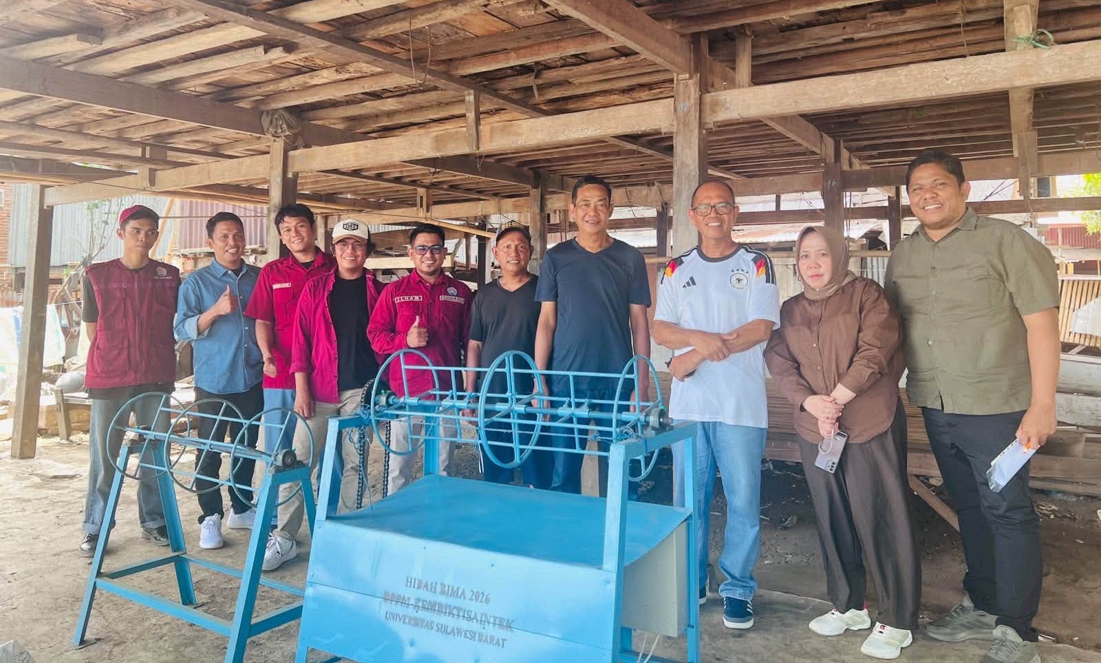 Dari Pinrang Hingga Sabang Subik, Wakil Rektor 1 Unsulbar Evaluasi Program Pengabdian DPPM 2026