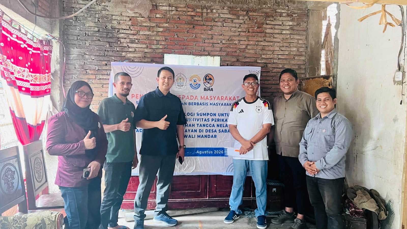 Dari Pinrang Hingga Sabang Subik, Wakil Rektor 1 Unsulbar Evaluasi Program Pengabdian DPPM 2026