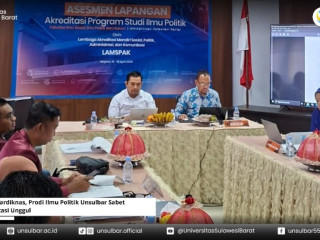 Kado Hardiknas, Prodi Ilmu Politik Unsulbar Sabet Akreditasi Unggul