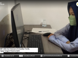 UTBK-SNBT 2026 Hari Keenam di Unsulbar Tertib, Panitia Sigap Tangani Peserta Sakit